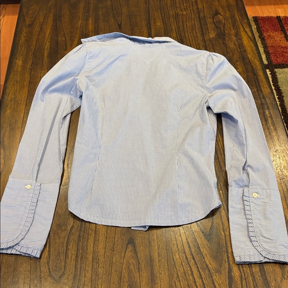 Vintage Tommy Hilfiger (Tommy Jeans) button up stripe dress shirt - Picture 7 of 7